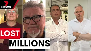 Cricket superstars and mum & dad investors caught out | 7 News Australia