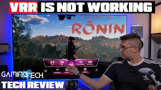 Rise of the Ronin - Performance + Graphics / All Modes Tested - VRR Is Not Working On My PS5