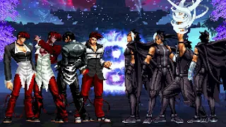 [KOF Mugen] Iori Yagami Team vs Nameless Team