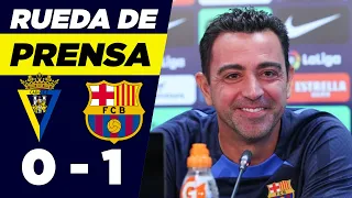 🎤 Rueda de prensa Xavi Hernández 🔴 CADIZ 0-1 FC BARCELONA