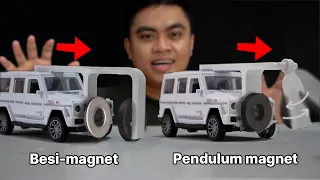 Mewujudkan mobil magnet yang bisa bergerak tanpa henti.