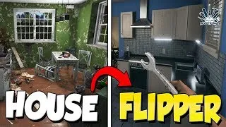 THIS IS THE MOST FRUSTRATING GAME EVER!! (HOUSE FLIPPER FUNNY MOMENTS #1)