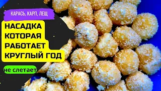 Универсальная насадка для рыбалки. Лови зимой и летом. Карась, линь, лещ, карп.