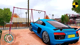 GTA 4 Swingset of Death Crashes Real Car Mods Ep.1
