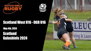 Scotland West U16 - DGR U16 - Galashiels 2024