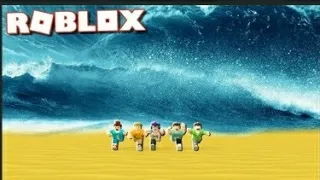 Выживание от цунами! Roblox