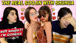 The Real Soojin With Shuhua! 🥺💕 Sooshu (G)I-DLE (여자)아이들