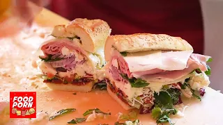 Huge Panini Sandwich from Italy Street Food