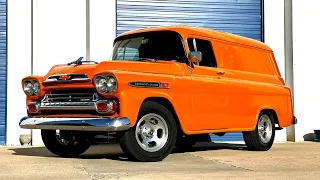 1959 Chevy Apache Panel Truck For Sale!