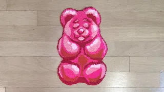 Tufting a Gummy Bear Rug