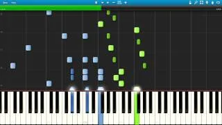 Chopin ‒ “Minute Waltz” ‒ Op. 64, No. 1 ‒ Slow (Synthesia)