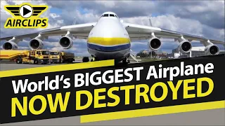 Antonov 225 Mriya ULTIMATE MOVIE about flying world's largest airplane [AirClips full flight series]