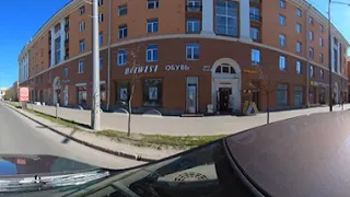 Видео 360°. Петрозаводск, проспект Ленина.