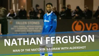 REACTION | Hear what Nathan Ferguson had to say after the dramatic 3-3 draw with Aldershot Town.