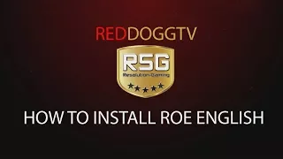 How To Install ROE English