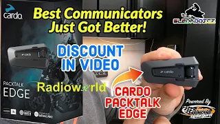 The Best Helmet Communicators JUST GOT BETTER! | Cardo Packtalk Edge | Best for Snowmobiling