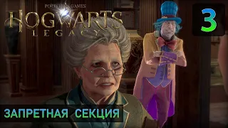 Запретная секция - Прохождение Hogwarts Legacy #3 (без комментариев)