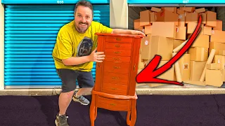 FULL JEWELRY BOX found in storage unit... And there's GOLD!