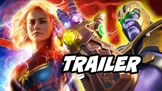 Captain Marvel Trailer 3 - How Marvel Is Tricking You and Thanos Avengers Endgame