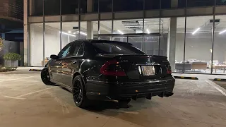 Mercedes E55 AMG 100-200 acceleration