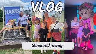 WEEKEND AWAY || HARTS HOLIDAY PARK || THE WILLIAMS FAMILY