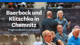 Diskussion mit Annalena Baerbock und Wladimir Klitschko - Zuschauerfragen