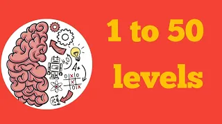 Brain test level 1 to 50 walkthrough