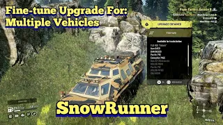 Fine-tune Gearbox For Multiple Vehicles - Upgrade Location | SnowRunner