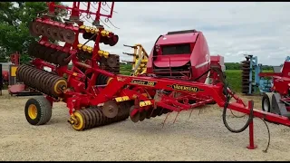 Vaderstad Carrier 500 Steel Ring 5 metre Short Disc Harrow, Walkaround