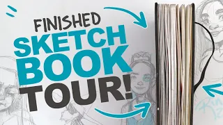 FINISHED SKETCHBOOK TOUR! (fyi: it's a lot of sketches)