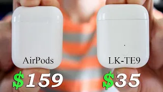 Лучшая копия Apple AirPods - беспроводные наушники TWS LK-TE9