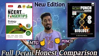 MTG Fingertips VS PW Ncert Punch || Best Book for Neet 2024 #neet Neet books 📚