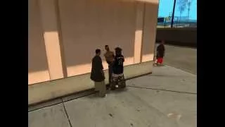 [GTA:SA] Test; animations cutscene in normal game