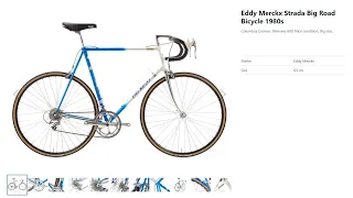 Rainy Day Bike Build: 1988 Eddy Merckx Strada 62cm