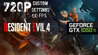 Resident Evil 4 Remake with Custom settings- GTX 1050Ti - [HD] - 60FPS