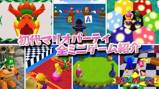 初代マリオパーティ 全ミニゲームを紹介!