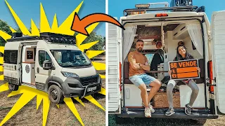 CAMBIO DE VIDA 😱 VENDEMOS nuestra CAMPER❗ Así es nuestra FURGONETA tipo Fiat Ducato L2H2 OFF ROAD 🚐🌍