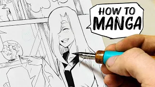 How to draw a Manga Page | Drawlikeasir