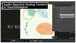 Audio Reactive Analog Content in TouchDesigner - Tutorial with Crystal Jow