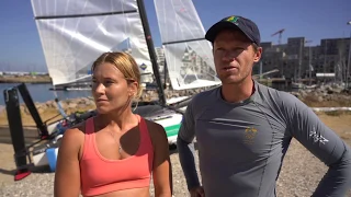 Nathan Outteridge Haylee Outteridge Nacra 17