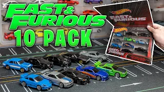 Hot Wheels 2023 Fast & Furious 10 Pack - TWO GTRs!