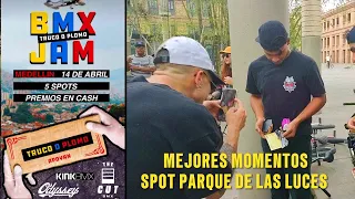 Street BMX JAM Truco o Plomo Medellín 2024 Spot #1 Parqué de las Luces