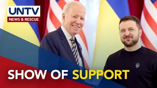 Biden secretly visits Ukraine to show support to embattled country