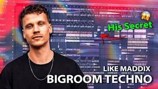 How to Make BIGROOM TECHNO Like MADDIX in Fl Studio