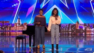SISTERS SUZANNE AND ROXANNE BOTH SMASH STORMY’S BLINDED BY YOUR GRACE! - BGT