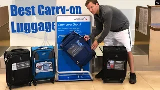 Best Carry-On Luggage  - Travel Pro Max Lite 4, FlightPath, Delsey Air Elite, Samsonite Aspire XLite