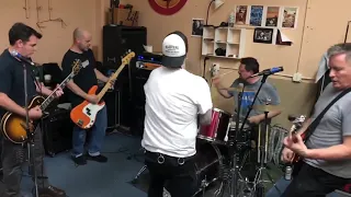 Alcohol - The Skate To Hell Band rehearsal for the  Chris Doherty (Gang Green) Benefit in Jan. 2019.