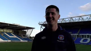 Jon Mellish on his Peterborough hat-trick