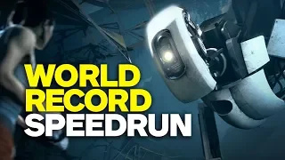 Portal 16 Minute SPEEDRUN Without Any Major Glitches (World Record)