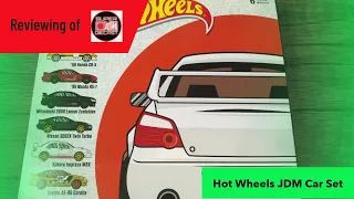 Hot Wheels JDM Car Set Review and Opening
